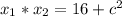 x_1*x_2=16+c^2