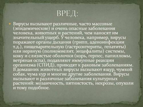 Вирусы (польза и вред) прионы ( польза и вред)