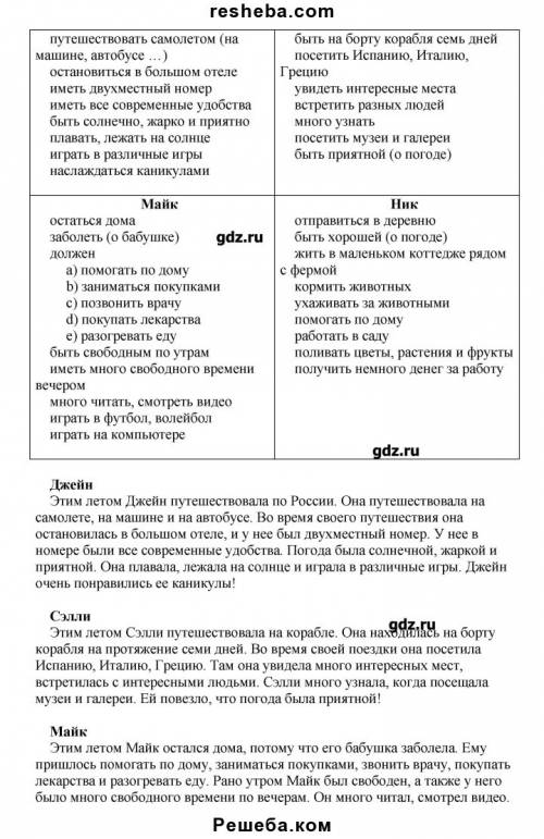 Необходимо перевести текст в время. взято из учебника за 6 класс афанасьева и михеева, часть 1, номе