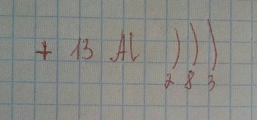 Укакого из элементов на внешнем энергетическом уровне 3 электрона: a) ai b)si c)p изобразите схему с