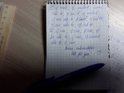 Все свои 23 1 choose the correct variant. 1) / can) drive carefully near the crossing. 2) the able t