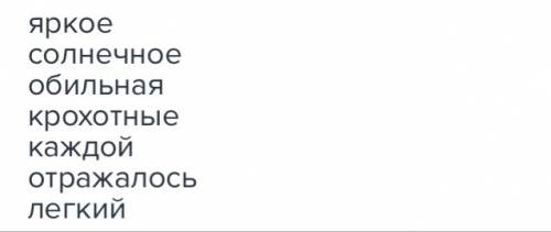 Наступило ярко.. солнечн..утро . покрыла землю, траву , листья ,кусты. капельки повисли повсюду. они