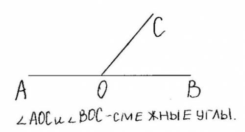 Углы aoc и boc - смежные, и угол aoc на 30 градусов меньше угла boc. луч ok перпендикулярен лучу oc,