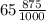 65\frac{875}{1000}