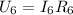 U_6=I_6R_6