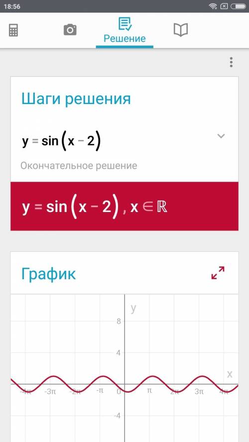 Постройте график функции y= sin x -2 и найдите наибольшее и наименьшее значения функции. при каких з