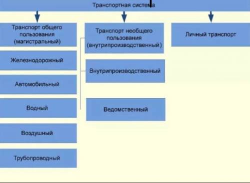 Из чего состоят транспортные системы