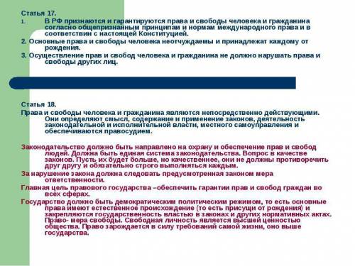 Основной международный закон о правах человека. кратко