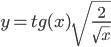 1)найти производную функции: y=tg√(2/√x)