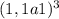 (1,1a1)^{3}