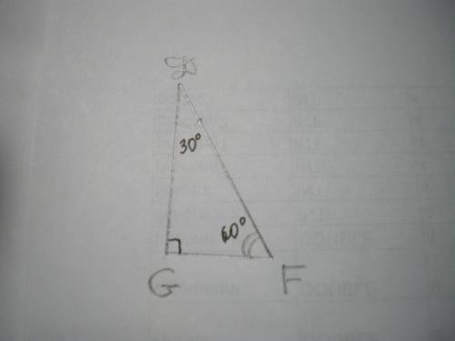 Дан прямоугольный треугольник dfgв котором угол g равен 90 градусов угол d равен 30 градусов найдите