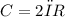 C = 2πR