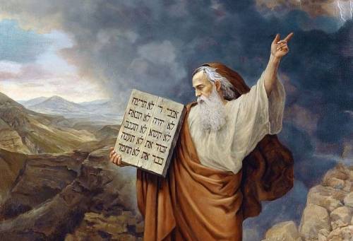 Какие чудесные деяния совершил моисей на пути к земле обетованной ? искусство
