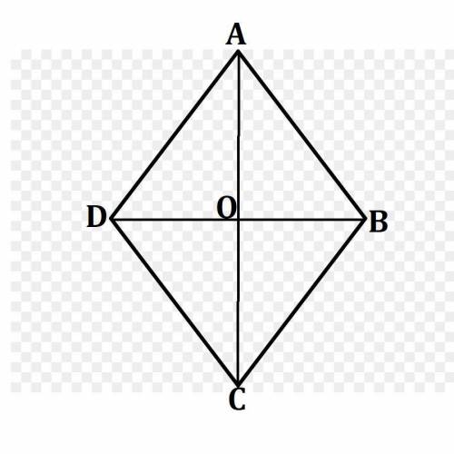 Abcd ромб угол abd=60 градусов od=6. найдите периметр ромба 30