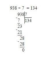 Вычисли столбиком 984: 8 938: 7 876: 4