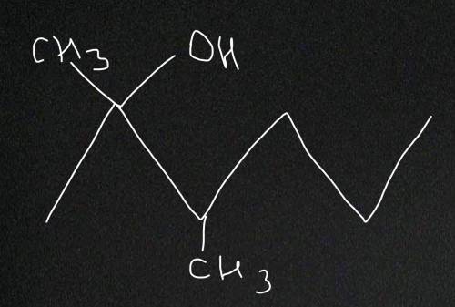 Изобразить формулы спирта 2-метилпентан-3-ол . 2,3-диметилгексан-2-ол . 3-этилпентан-3-ол .