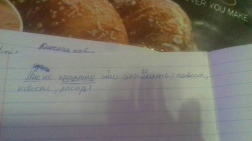 Синтаксический разбор предложения: мне неприятно слышать это.