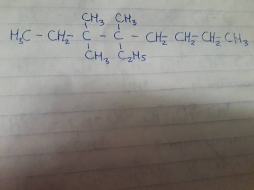 1)написать структурные формулы 3,3,4 триметил 4 этил октан
