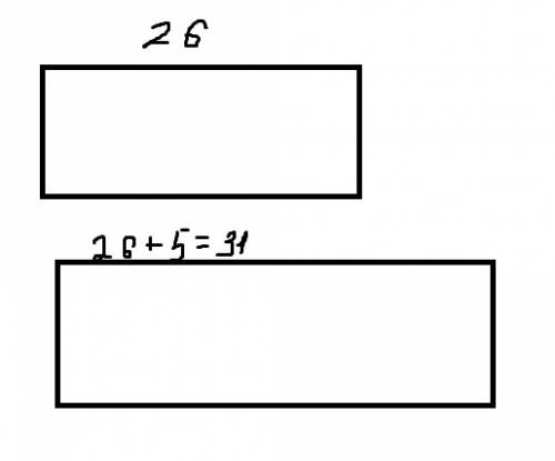 С15 1. ширина прямоугольника равна 26 см. на сколько квадратных сантиметров увеличится площадь прямо