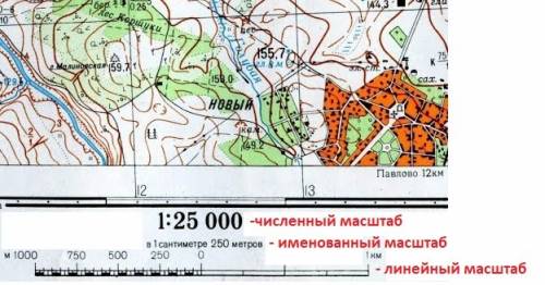 Как найти масштаб карты если известно расстояние на местности в 100 на карте представлено в 1 см