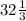 32\frac{1}{3}