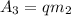 A_{3} = qm_{2}