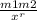 \frac{m1m2}{x^{r} }