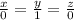 \frac{x}{0} =\frac{y}{1} =\frac{z}{0}