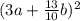 (3a+\frac{13}{10}b)^{2}