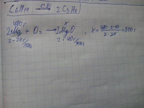 Сколько моль оксида магния, образуется при горении 480г магния?