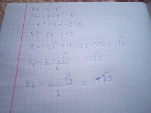 Решите уравнения 1) (3x-1)^2+15x=11 2) x^2-4/3+4x=3 3) (x+4)(2x-1)=x(3x+11) 4) 2x+2=x^2