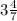 3\frac{4}{7}