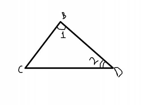 Дано: угол 1 в 3 раза больше угла 2 угол bcd=100 найти: угол 1 угол 2