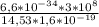 \frac{6,6*10^{-34}*3*10^{8} }{14,53*1,6*10^{-19} }