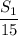 \dfrac{S_1}{15}