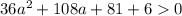 36a^2+108a+81+60