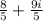 \frac{8}{5} +\frac{9i}{5}