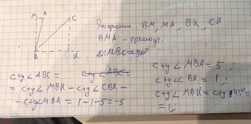 Найдите котангенс угла abc (см. рис. 11)