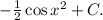 -\frac{1}{2}\cos x^2+C.