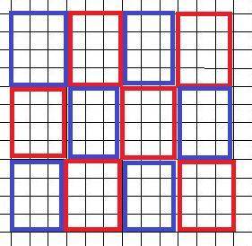 Какое наименьше количество прямоугольников размером 6 см и 8 см надо иметь, чтобы е квадрат? а) 8 v