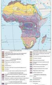 Народ найдите карту африки и подписать равнины, горные системы, пустыни и все страны африки с границ