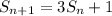 S_{n+1}=3S_n+1