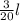 \frac{3}{20} l