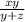 \frac{xy}{y+z}