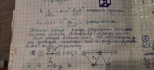 Ввакууме на расстоянии 15 см расположены два заряда 2*10 в -9 степени кл и -5*10 в -8 степени кл. на