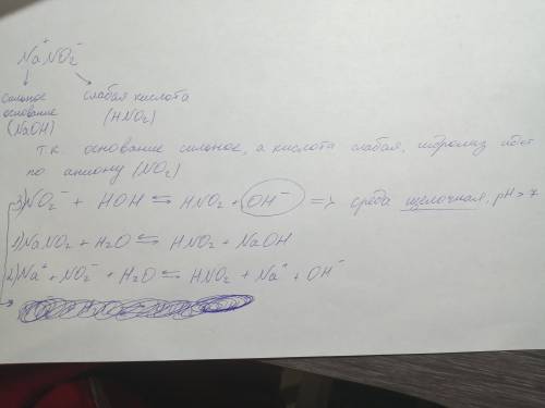 116. объяснить, почему водные растворы nano2, li2co3,na3po4 имеют щелочную реакцию. ответ подтвердит