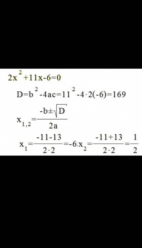 Решить неравенство и составить параболу -5x2+11x-6> 0