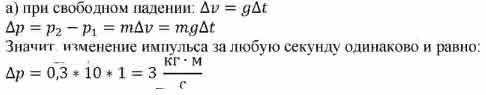 Камень массой 300 г отпускают без начальной скорости с некоторой высоты.в момент падения на землю он