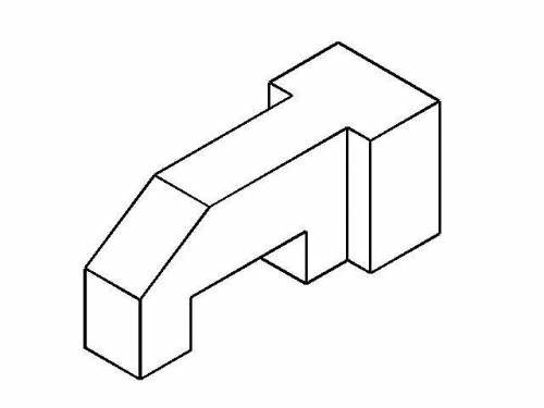 Сделайте 3d модель и 1 вид если даны 2 других​