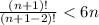 \frac{(n+1)!}{(n+1-2)!}